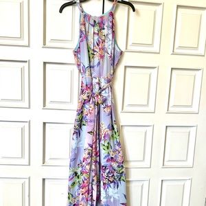 Shelby & Palmer Floral Sleeveless Maxi Dress
